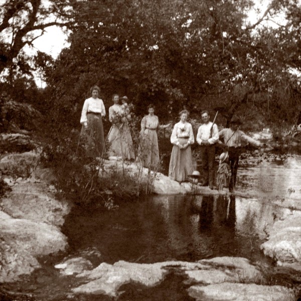Pedernales Picnickers, c. 1905 01 Pedernales Picnickers, c. 1905 01